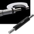 Stainless Steel Calibration Block Rod Bar Professional Standard Caliper Outside Micrometer Calibration Rod for Calibrating Micrometers (100mm)...
