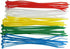 6 Inch Brown Zip Ties (100 Pieces), 40lb Strength, Nylon Cable Wire Ties...
