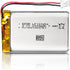 EEMB 3.7V Lithium ion Battery 2000mAh 103454 Rechargeable 3.7 Volt Lipo Battery Pack with Wire JST Connector for Speaker and Dashcam- Confirm Size...
