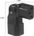 Right Angle C13 to C14 IEC AC Plug Adapter, 2 Pack, 90 Degree Design, PVC, Pure Copper, 250VAC 10A Max...