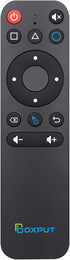BPR1S Air Mouse Remote Bluetooth Voice Remote Control with 6 Axis Gyro Support Full Buttons IR Learning Bluetooth Remote Control for PC Android TV...