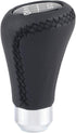Car Gear Shift Knob ,Universal Car Vehicle 6 Speed Gear Shift Knob PU Shifter Stick with 3 Hoses(Black)...