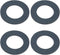 Compatible with Sigma Electric, Black Sigma Engineered Solutions 14002 Round Weatherproof Gasket - 4 Pack...