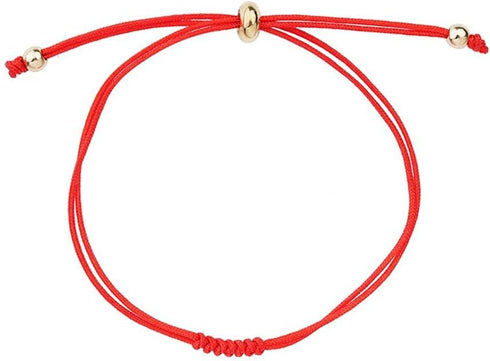 7 Knot Red String of Fate Bracelets Handmade Red Rope Long Distance Matching Bracelet Good Luck Protection Couples Bracelets for Women Friendship ...