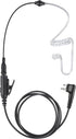 2 Pin Ptt Mic Earpiece Two Way Radio Headset for Motorola Walkie Talkie(Black,Wired)...