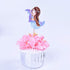 Double sided-Mermaid 24 PCS Handmade Pretty Mermaid Cupcake Toppers Baby Girls Children Kids Toddlers Teens Picnic Birthday Bridal Shower Baby Sho...