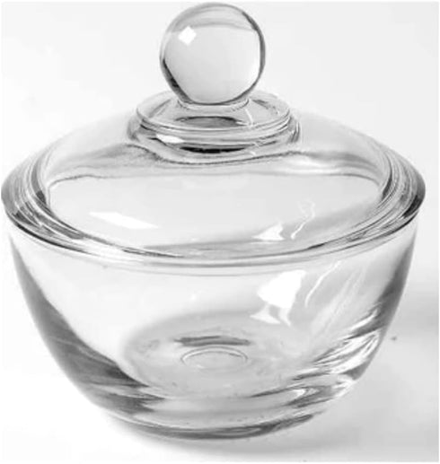 Anchor Hockings Brand Anchor Hocking Presence Glass Sugar Bowl with Lid, 1-Pack, Clear...