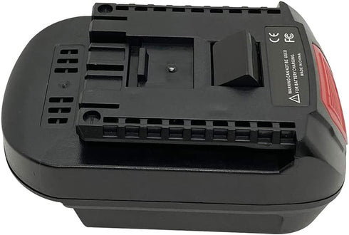 Battery Adapter for Milwakee 18V M18 and for Dewalt 20V Max Li-ion Battery DCB200 DCB201 DCB203 Convert to for Bosch 18V Lithium Tool Battery BAT6...