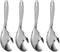 Hemoton Food Kitchen Gadget 4Pcs Rice Spoon Stainless Steel Rice Paddle Non Stick Rice Serving Spoon Rice Scooper Rice Spatula Cooking Spoon for H...