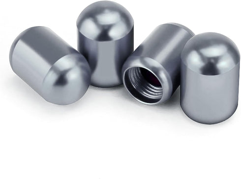 JUSTTOP 4PCS Car Tire Valve Stem Caps, Air Caps Cover, Universal for Cars, SUVs, Bike, Trucks and Motorcycles, Car Wheel & Tire Exterior Accessori...