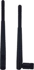 BOOBRIE 2-Pack Dual Band WiFi Antenna 2.4GHz 5GHz 5.8GHz 8dBi RP-SMA Male Connector Omni Directional WiFi Bluetooth Antenna for WiFi Router Networ...