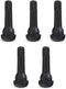 UGSHY 5 PCS Snap-in Tire Valve, TR414 Short Valve Stem, for Tubeless 0.45 Inches Rim Holes on Standard Vehicle Tires (Black)...