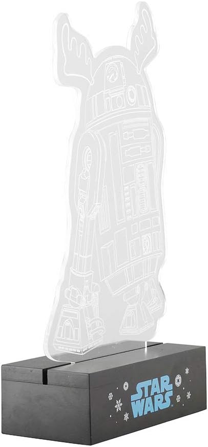 Kurt S. Adler Kurt Adler 9.5-Inch Battery-Operated R2D2 LED Light-Up Table Piece, Multi...