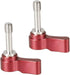 CAMVATE M6 Ratchet Wingnut Assembly Knob Red(A Pair) - 2160...