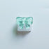Personalized Cute Bowknot Transparent Keycap Handmade OEM Profile Keycap Base DIY Custom ESC Backlit Keycap for Mechanical Keyboard MX Switch (Blu...