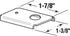 Prime-Line N 7192, Top or Bottom Mount, For Wood (2-Pack) Bi-fold Door Repair Bracket, Mill...
