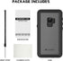 Lanhiem for Samsung Galaxy S9 Case, IP68 Waterproof Dustproof Case with Built-in Screen Protector, Rugged Full Body Shockproof Protective Phone Co...