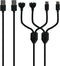 PDEEY Dog Shock Collar Charger Replacement for Delupet/Jugbow/Yawpet/Dogs E Collar Training Collar Charging Cord Cable 2 PCS, Black...