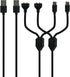PDEEY Dog Shock Collar Charger Replacement for Delupet/Jugbow/Yawpet/Dogs E Collar Training Collar Charging Cord Cable 2 PCS, Black...