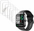 Screen Protector Compatible with SKG V7 Cyber, IDW15 1.8” Fitpolo, TMHAI VERYFIT Smart Watch (Answer/Make Calls), Soft TPU, 6-pack, Bubble Self-he...