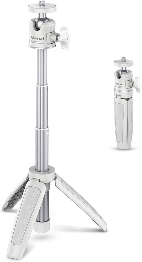 ULANZI Extension Pole Tripod, Mini Selfie Stick Tripod Stand Handle Grip for iPhone 13 Pro Max Samsung OnePlus Google Smartphone Canon G7X Mark II...