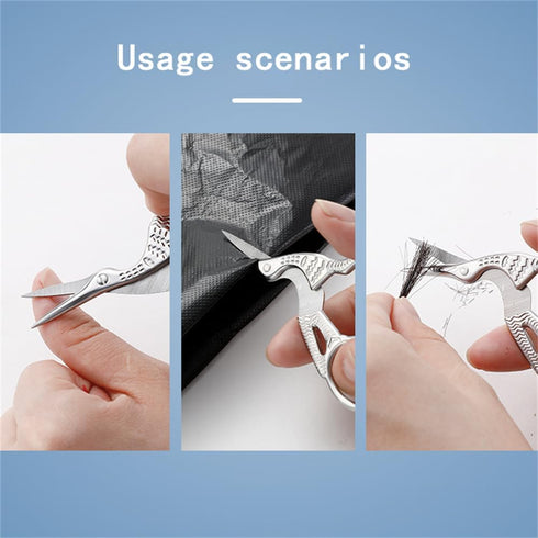 3.7Inch Embroidery Scissors Knitting Scissors Sharp Tip Stainless Steel Scissors Little Scissors for Cross Stitch Cutting Embroidery Sewing Handcr...