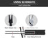 Hose Removal Pliers Automotive Vacuum Hose Separator Pliers Hose Pipe Removal Tool...