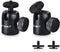 24MM Tripod Ball Head, UTEBIT 360° Rotatable Metal mini Ball Head with 1/4" hot shoe,BallHeads Camera Mount Adapter for Tripods,Monopod,DSLR Camer...