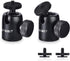 24MM Tripod Ball Head, UTEBIT 360° Rotatable Metal mini Ball Head with 1/4" hot shoe,BallHeads Camera Mount Adapter for Tripods,Monopod,DSLR Camer...