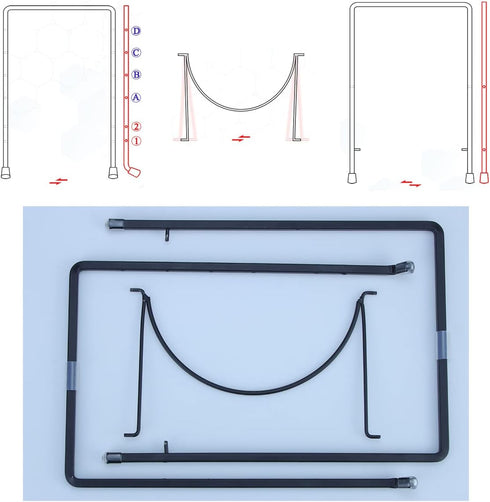 9 Inch Heavy Duty Display Stand for Plate Stand Plate Holder Iron Easel Display Stand Picture Frame Stand for Picture Decorative Plate Photo Easel...