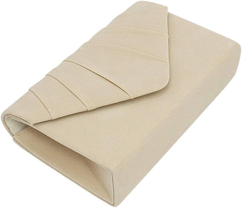 ZIUMUDY Elegant Velvet Envelope Pleated Clutch Bags Wedding Evening Shoulder Chain Handbags...