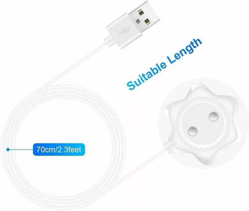 LvBerGer-12mm Standing Magnetic Adapter, Replacement Rose Charger, Fast Charging USB Cable?Replacement Base Dock Station for Rose Only......
