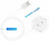 LvBerGer-12mm Standing Magnetic Adapter, Replacement Rose Charger, Fast Charging USB Cable?Replacement Base Dock Station for Rose Only......