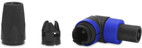 4 Pack Professional SpeakON Speaker Adapter Connectors - Audio Speaker Plug Twist Lock 4 Pole Compatible with Neutrik SpeakON NA4LJ, NA4LJX, NL4MP...