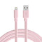 TALK WORKS Flat Lightning Charging Cable Compatible w/iPhone 14/Plus/Pro/Pro Max, 13/Pro/Pro Max, 12/Pro/Pro Max/Mini, 11/Pro/Pro Max, XR, XS, XS ...