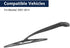 X AUTOHAUX Rear Windshield Wiper Blade Arm Set for Mazda 2 2007-2014 14 Inch 355mm...