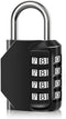Combination Lock Waterproof 4 Digit Padlocks with Combination Code, Zinc Alloy Combination Lock for Door, Tool Boxes, Schools, Gym, Garden, Fences...