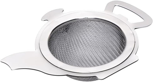 HealthAndYoga™ Stainless Steel Tea Strainer with a Utility Cup - Elegant Kettle design...