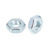 Hex Nuts (1/4"-28) 100Pcs, Carbon Steel Fine Thread Zinc Plated Hexagon Nut Hardware - for DIY Home Repair Machinery, Silver White...