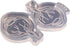 Angel Wings Anatomical Eyes Shape Clear Mold for Epoxy Resin UV Resin, Silicone Mold for DIY Craft Badge Reel Coasters Chocolate Cake Mold...