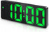 AMIR Alarm Clock, LED Clock for Bedroom, Electronic Desktop Clock with Temperature Display, Adjustable Brightness, 12/24H Display for Home (Plug N...