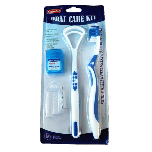 Dentistry Hygiene Oral Care Fresh Breath Teeth Tooth Tongue Cleaning Cleaner Toothbrush Scraper Flosser floss Whitening 3pcs per Kit...