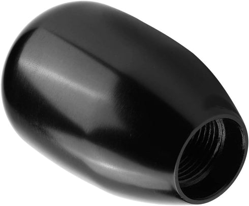 Gear Shift Knob, 6 Speed Universal Car Modification Manual Knob Gear Shift Head Shifter with 3 Plastic Adapters(Black)...