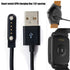 Smartwatch Charging Cable,Universal Smart Watch Charging Line Magnetic USB Charger Cable Smartwatch Accessory 4 Pin Spacing 7.62 mm for Smart Spor...