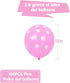 TONIFUL 100pcs Pink and White Polka Dots Balloons 12inch large Polka Dot Latex Party Balloons for Wedding Birthday Party Festival Decoration Suppl...