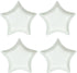 Star-shaped Multipurpose Ceramic Sauce Dish Seasoning Dishes Sushi Dipping Bowl Appetizer Plates Serving Dish Saucers Bowl - 3 Inches (Set of 4)...