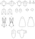 Simplicity UNDEFINED Doll Clothes Sewing Pattern Packet, Multicolor...