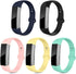 Bands Compatible with Fitbit Alta HR/Alta, 5 Pack Soft Silicone Sport Strap Wristbands for Women & Men, Small, Black/Pink/Teal/Yellow/Blue...