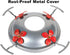 6 Pack Hummingbird Feeder Bottom Replacement Parts Base Set includes Feeder Base, 1 Pcs Replacement Seal Rings, 2 PCS Moat Hook and 2 Pcs Brushes...