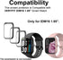 3D Screen Protector Compatible with TOOBUR IDW16 1.95” and Quican W16B Veryfit Smart Watch (Answer/Make Calls)...